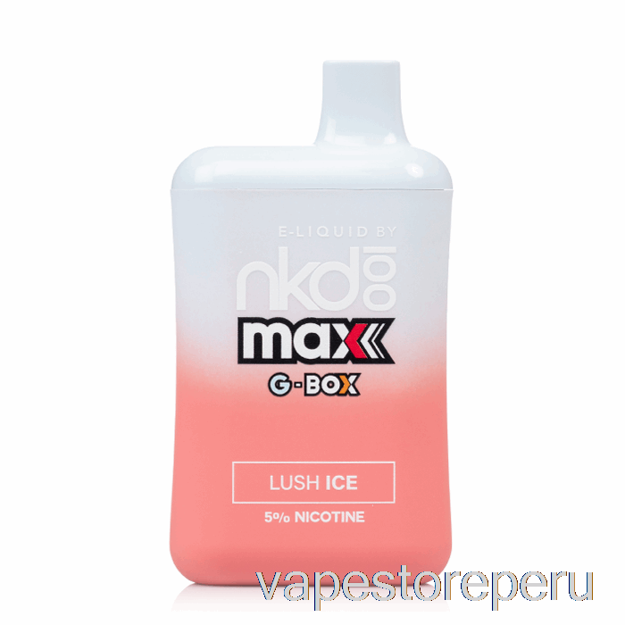 Vape Sin Nicotina Peru Gbox X Nude 100 5500 Hielo Exuberante Desechable